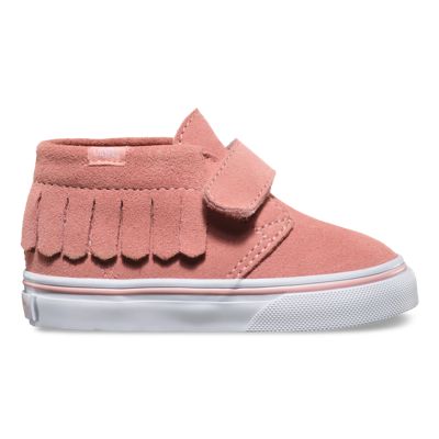 Vans Toddlers Suede Chukka V Moc (blossom/true white) Kids Shoes