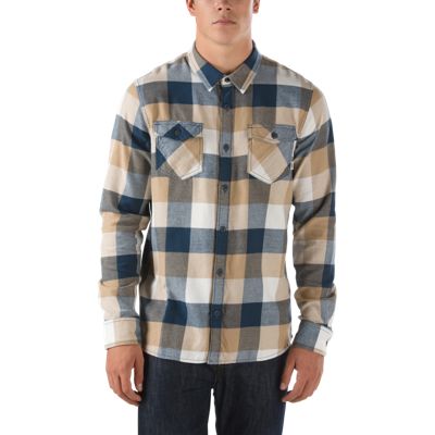 vans flannel shirt mens