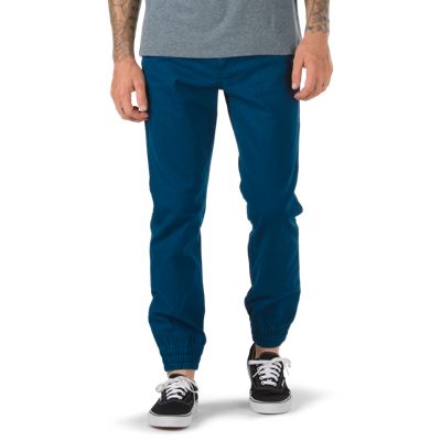 jogger pants with vans shoes