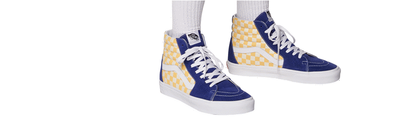 vans checkerboard mule