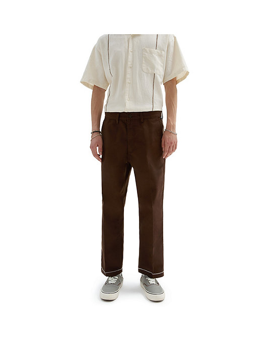 Michael February Authentic Relaxed Cropped Chinohose | Vans