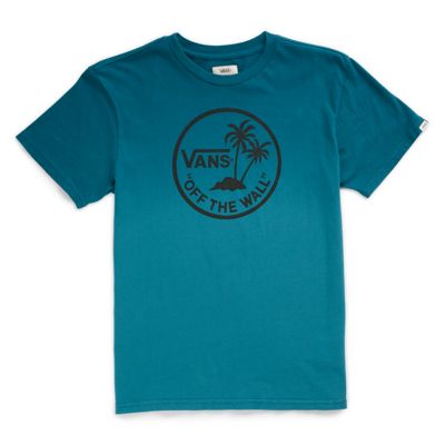 Vans Boys Dipped Palm Island Tee (lagoon) | Yazio