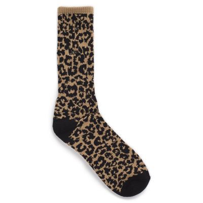 Cheetah Crew Socks 1 Pack | Shop Mens Socks At Vans