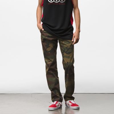 vans camo joggers