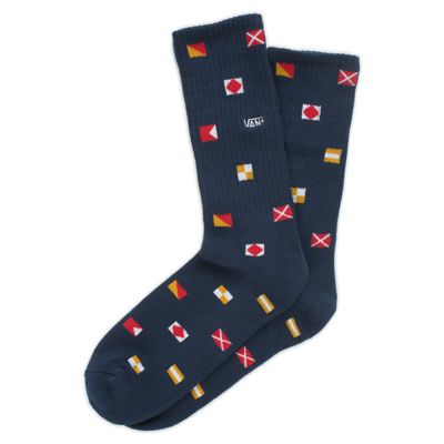 Nautical Flags Crew Sock 1 Pack | Shop At Vans