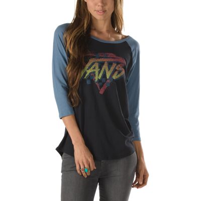 Faster Times Raglan Tee | Shop Womens Tees At Vans