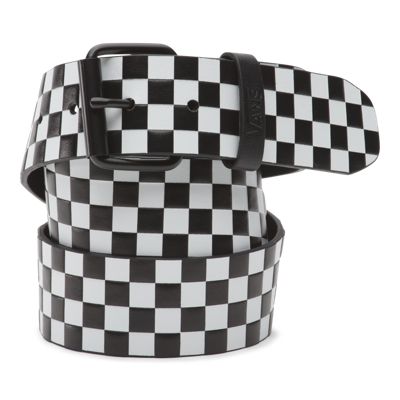 checkerboard vans belt