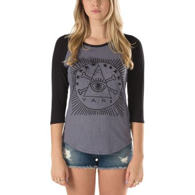 Sargeant Eye Raglan Tee | Shop Womens Tees At Vans