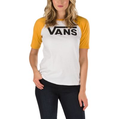 vans raglan t shirt women's