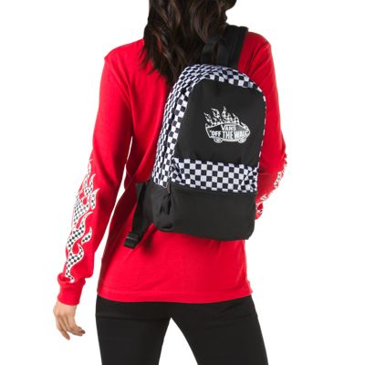 vans calico small backpack