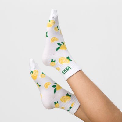 Lemons Half Socks | Womens Socks Vans