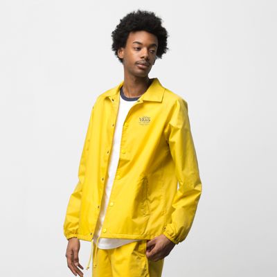 vans torrey jacket yellow 