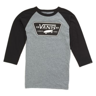 Boys Full Patch Raglan T-Shirt | Shop Boys Shirts At Vans