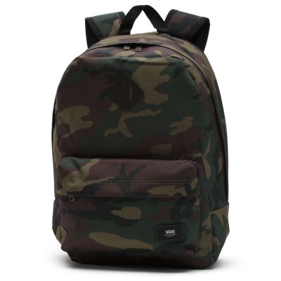 vans camo backpack