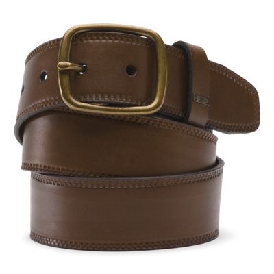 vans leather belt