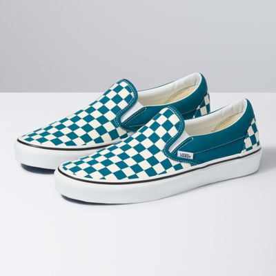 Checkerboard Classic Slip-On Shop Shoes Vans