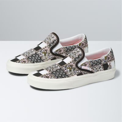 Patchwork Floral Classic Slip-On | Shop Womens Shoes At