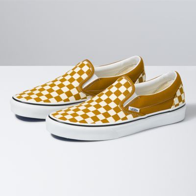 Checkerboard Classic Slip-On | Shop Shoes At Vans