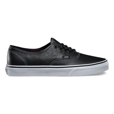 vans mens authentic leather shoe