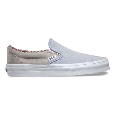 Chambray Slip-On | Womens Shoes At Vans