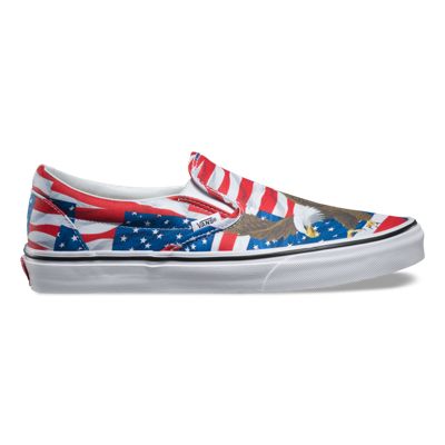 vans patriotic shoes