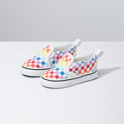 Toddler Checkerboard Slip-On V | Shop Toddler Shoes At Vans