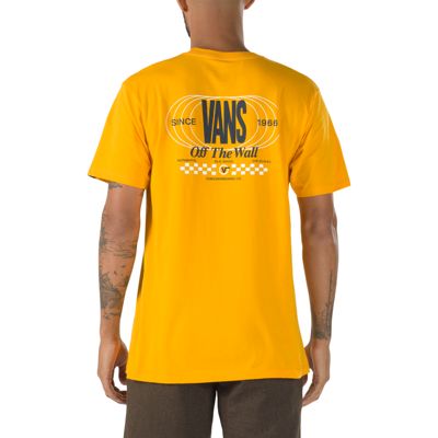 yellow vans shirt mens