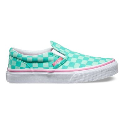 girls vans checkered shoes