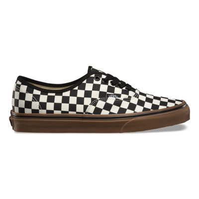 vans checkerboard authentic slip on