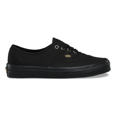 vans with gold eyelets