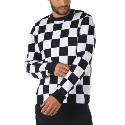 checkerboard vans sweatshirt 