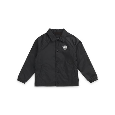 vans coach jacket black