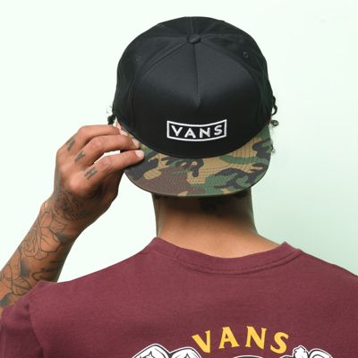 vans easy box snapback hat