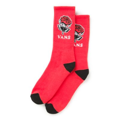 vans socks red