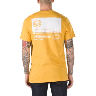 yellow vans shirt mens