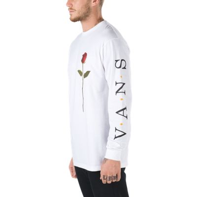 vans long sleeve shirt with roses