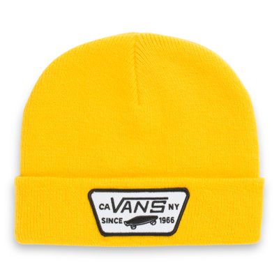 yellow vans beanie