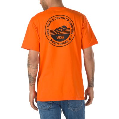 orange vans t shirt