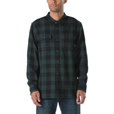 vans flannel shirt mens