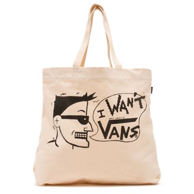 vans off the wall tote bag