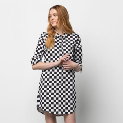 vans checkered dress