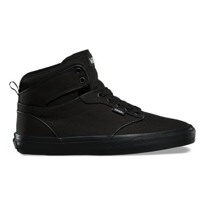 vans high ankle sneakers black