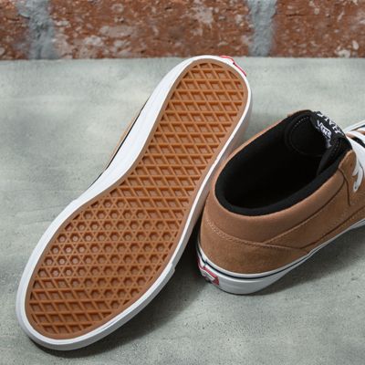 vans half cab camel black