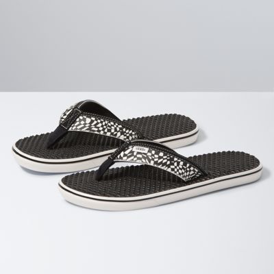 vans x thrasher slip on pro checkerboard