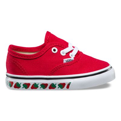 vans authentic strawberry tape green