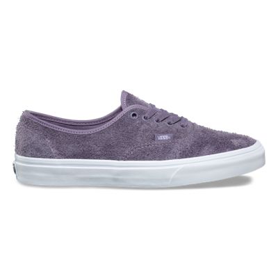 vans hairy suede slip on