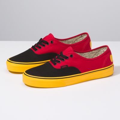 vans authentic mickey mouse