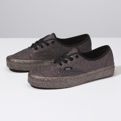 احياء womens glitter vans shoes 