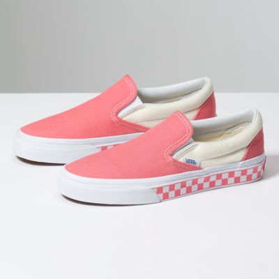 checkered vans colored