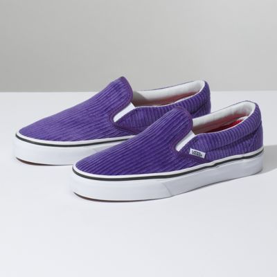 purple corduroy vans